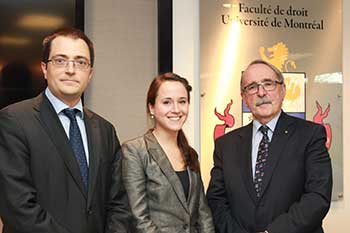 Première bourse Fasken Martineau en droit civil en collaboration avec la Chaire Jean-Louis Beaudouin décernée à Charlotte Deslauriers-Goulet