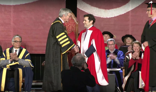 McGill U. awards UN Watch director honorary doctorate for human rights work